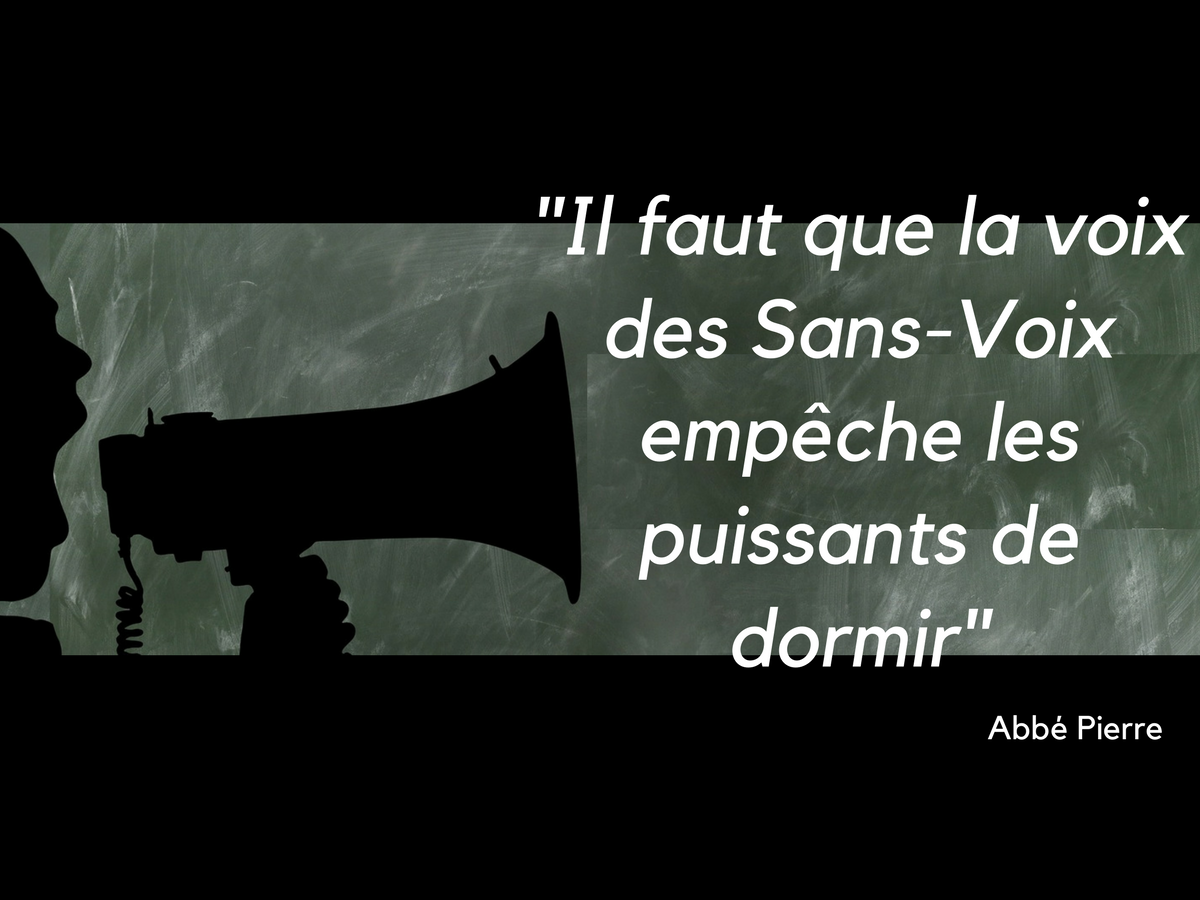 Tous Nos Voeux Pour 18 Resumes Par Cette Citation De L Abbe Pierre Archipel Des Sans Voix